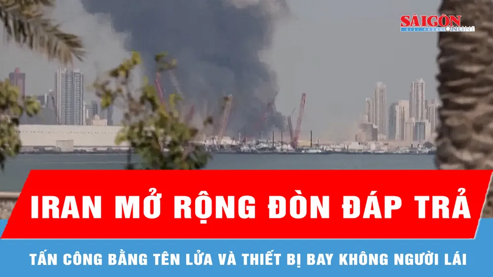 Iran mở rộng đòn đáp trả 