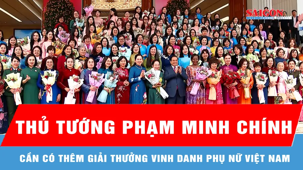 Cần có thêm giải thưởng vinh danh phụ nữ Việt Nam