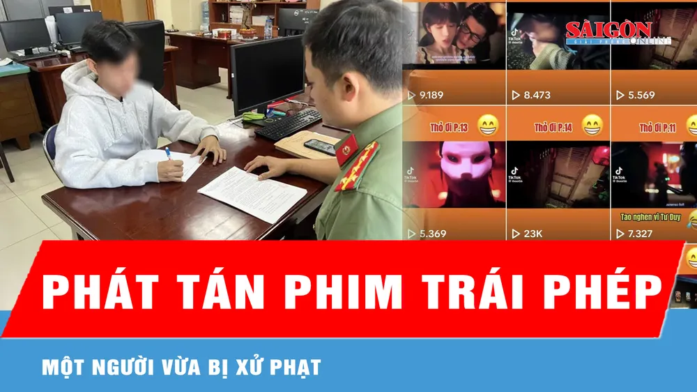 Phát tán trái phép phim “Thỏ ơi!!”, bị phạt 7,5 triệu đồng