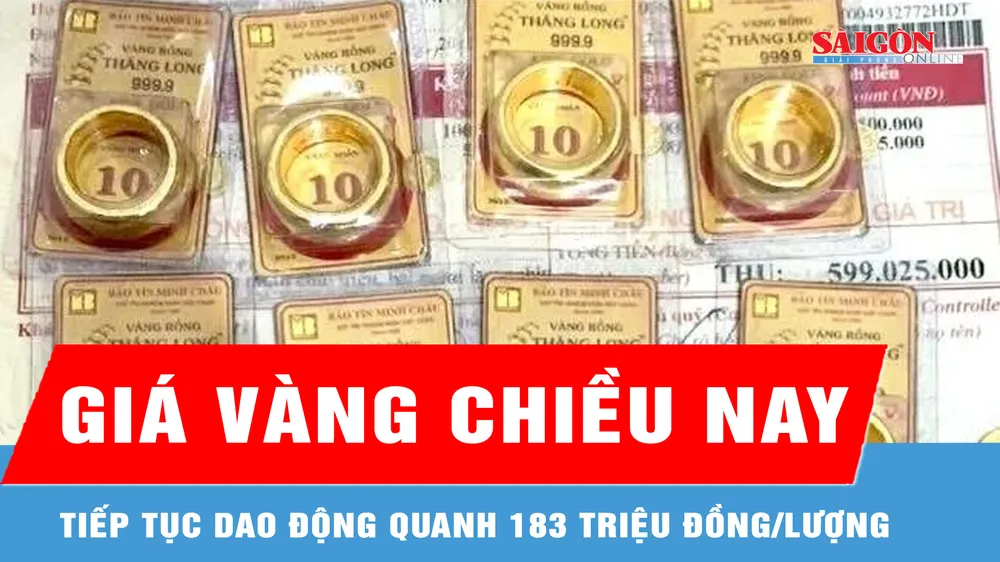 Giá vàng trong nước đi ngang, vẫn chênh lệch với thế giới đến 24 triệu đồng/lượng 