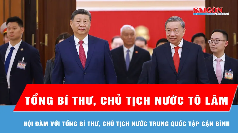 Tổng Bí thư, Chủ tịch nước Tô Lâm hội đàm với Tổng Bí thư, Chủ tịch nước Trung Quốc Tập Cận Bình 