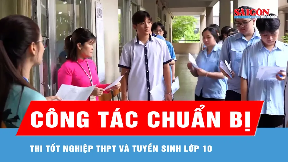 TPHCM: Rà soát công tác chuẩn bị thi tốt nghiệp THPT và tuyển sinh lớp 10 