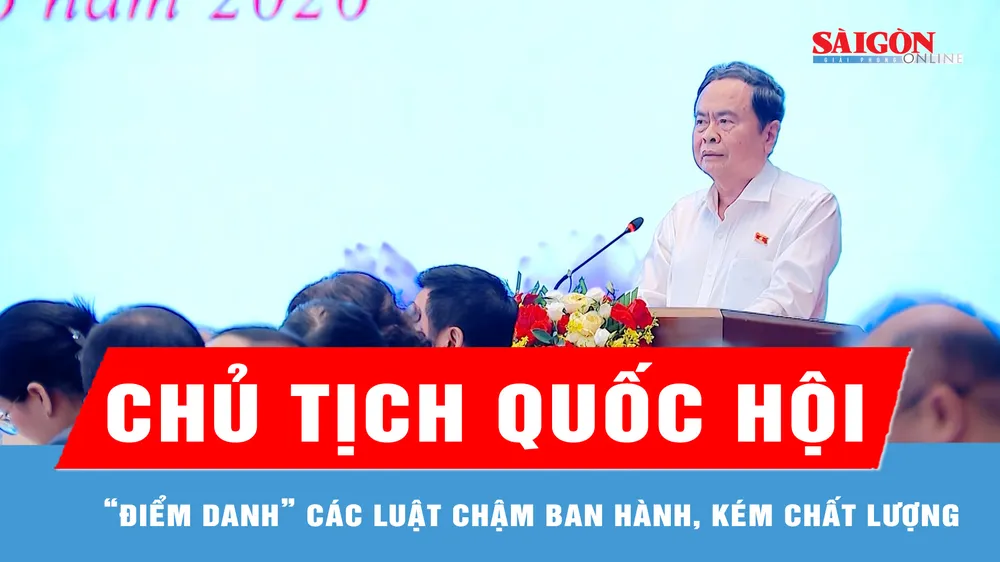 Chủ tịch Quốc hội “điểm danh” các luật chậm ban hành, kém chất lượng