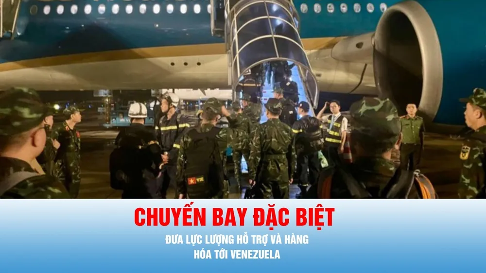 Podcast bản tin thời sự 29-6: Chuyến bay đặc biệt đưa lực lượng hỗ trợ và hàng hóa tới Venezuela