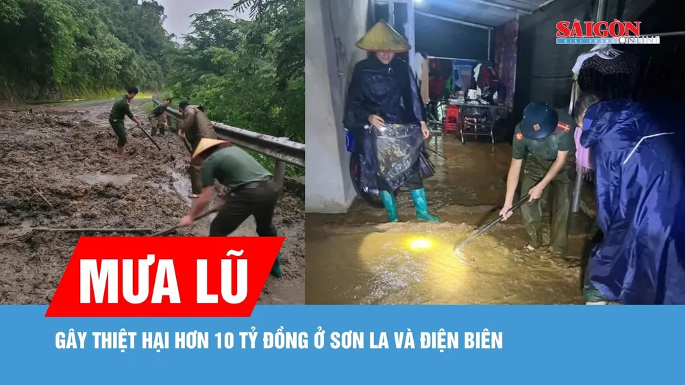 Mưa lũ ở Sơn La và Điện Biên gây thiệt hại hơn 10 tỷ đồng 