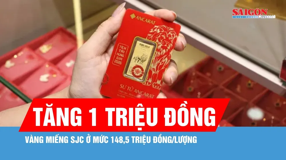 Giá vàng trong nước bật tăng sau 2 ngày giảm mạnh