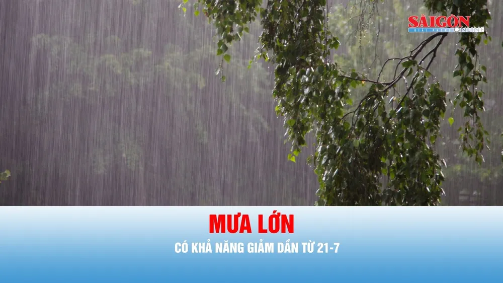 Podcast tin trưa 19-7: Mưa lớn ở vùng núi Bắc bộ có khả năng giảm dần từ 21-7