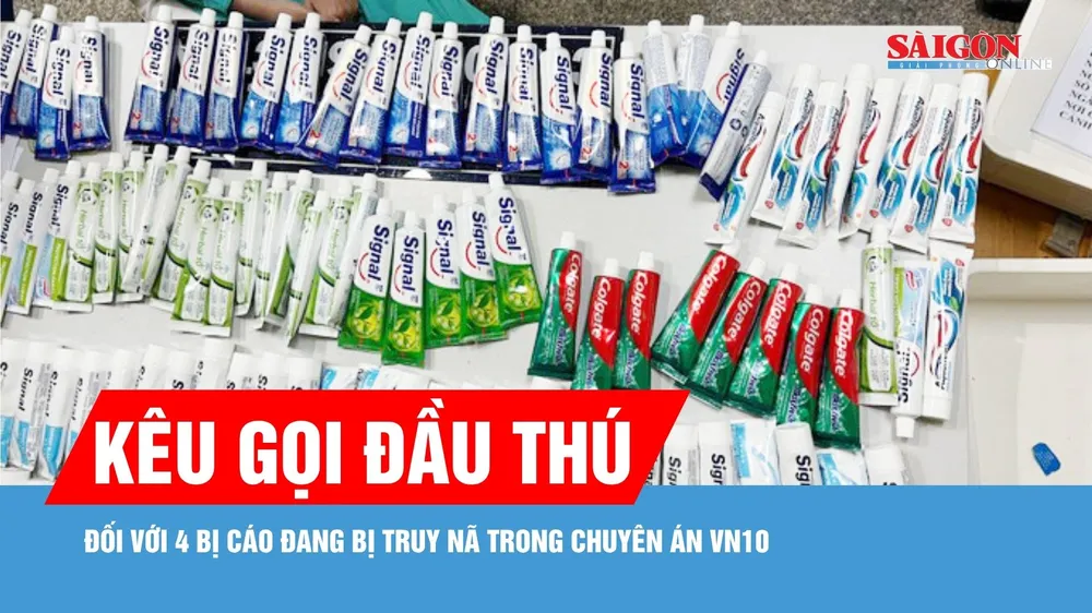 Chuyên án VN10: TAND TPHCM kêu gọi 4 bị cáo đang bị truy nã ra đầu thú