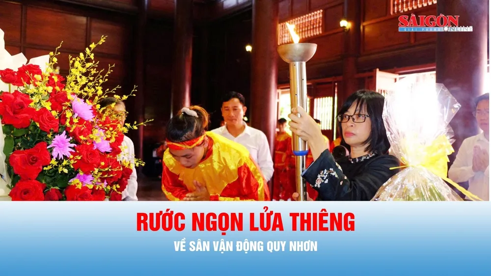 Podcast tin tối 2-8: Vượt hàng chục kilômét, rước ngọn lửa thiêng về Sân vận động Quy Nhơn