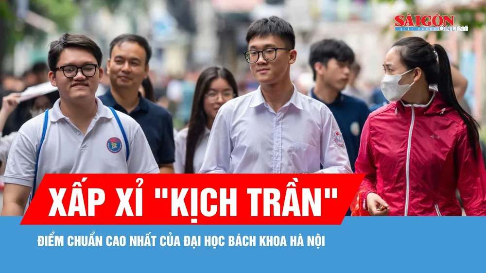 Điểm chuẩn tuyển sinh của một số trường "hot"