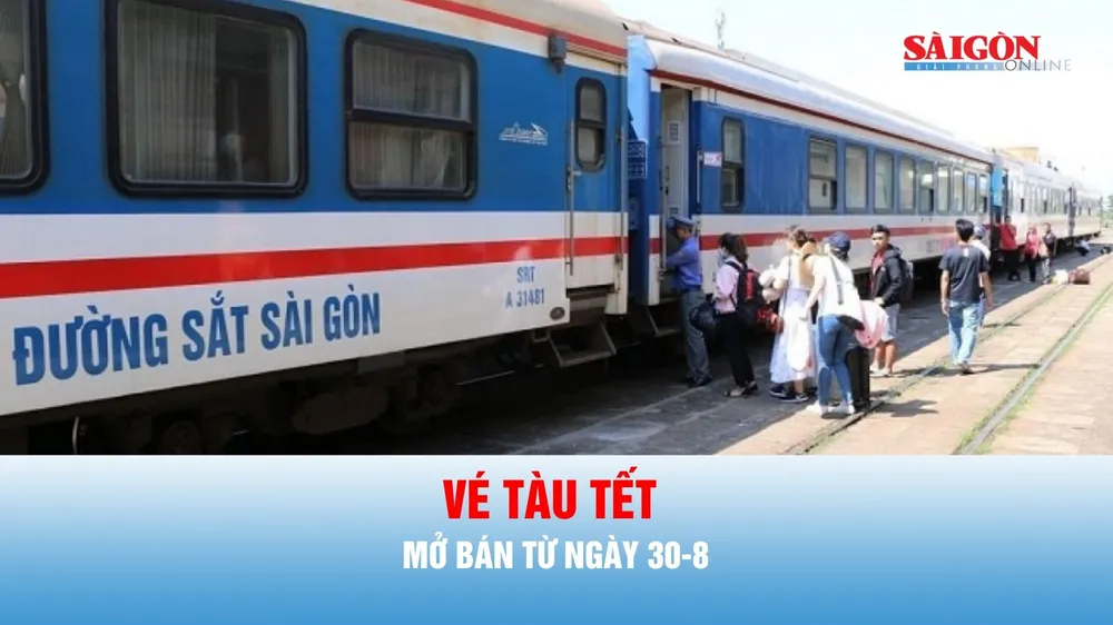 Podcast bản tin trưa 27-8: Mỗi khách được mua tối đa bao nhiêu vé tàu Tết 2027?