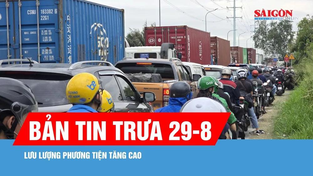 Bản tin trưa 29-8: Tình trạng giao thông trong ngày đầu nghỉ lễ 2-9