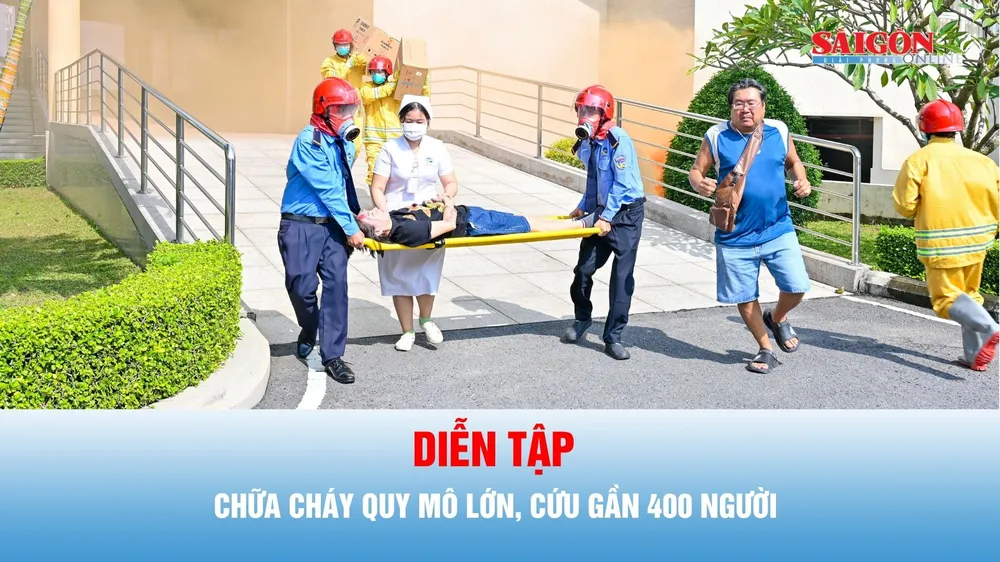 Podcast tin thời sự ngày 2-10: Diễn tập cứu gần 400 người trong vụ cháy ở bệnh viện 