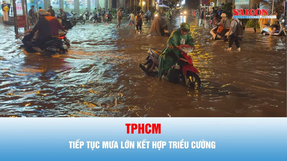 Podcast tin thời sự ngày 8-10: TPHCM nhiều nơi ngập nặng sau một ngày, dự báo tiếp tục mưa 