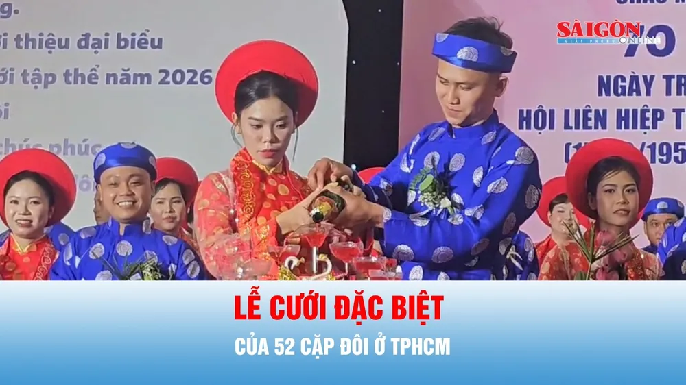 Podcast tin thời sự ngày 15-10: Hơn 50 cặp đôi ở TPHCM hạnh phúc trong lễ cưới tập thể