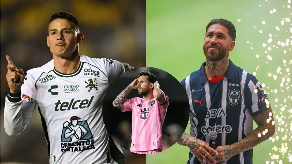Từ James Rodríguez đến Sergio Ramos, vì sao các ngôi sao một thời đến Mexico chơi bóng