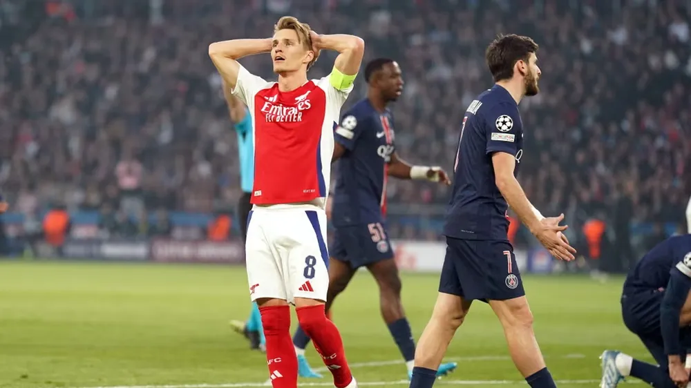 Arsenal của Arteta cảm nhận bóng ma quen thuộc trong bóng tối