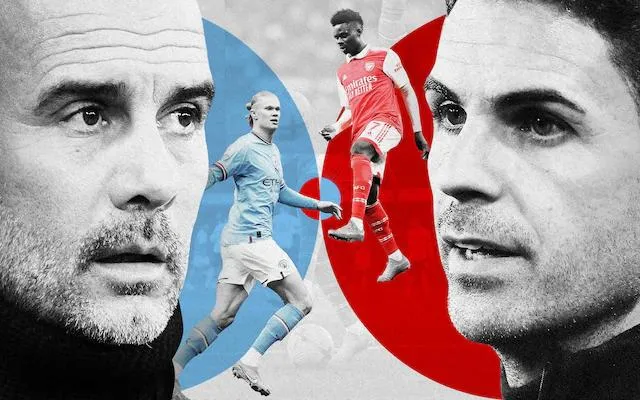 Arsenal và Man City bước vào giai đoạn nước rút của cuộc đua vô địch