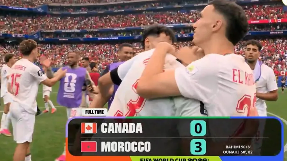 Canada 0-3 Morocco: Đẳng cấp Morocco lên tiếng, chủ nhà bất lực dừng bước