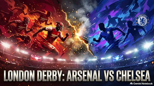 Đại chiến Arsenal - Chelsea: Trận derby rực lửa giữa hai triết lý bóng đá đối lập