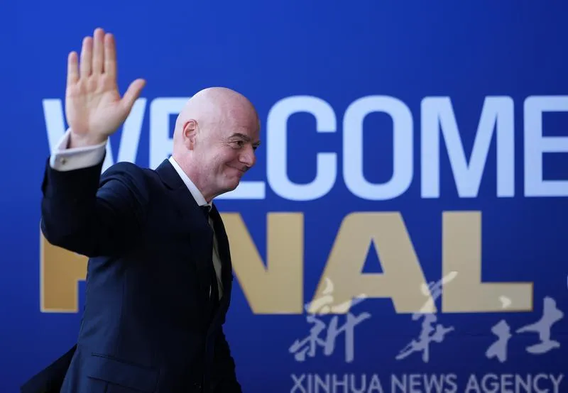 Chủ tịch Gianni Infantino. ẢNH THX