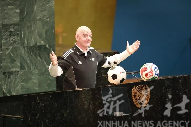 Chủ tịch FIFA Infantino. Ảnh THX