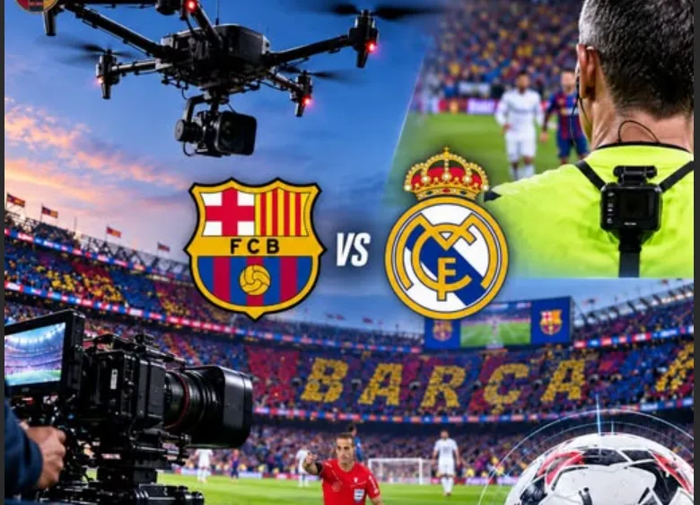 El Clasico nâng tầm công nghệ truyền hình cho bóng đá thời Gen Z
