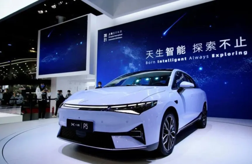 Ảnh minh họa Reuters: Một mẫu xe ô tô điện Trung Quốc