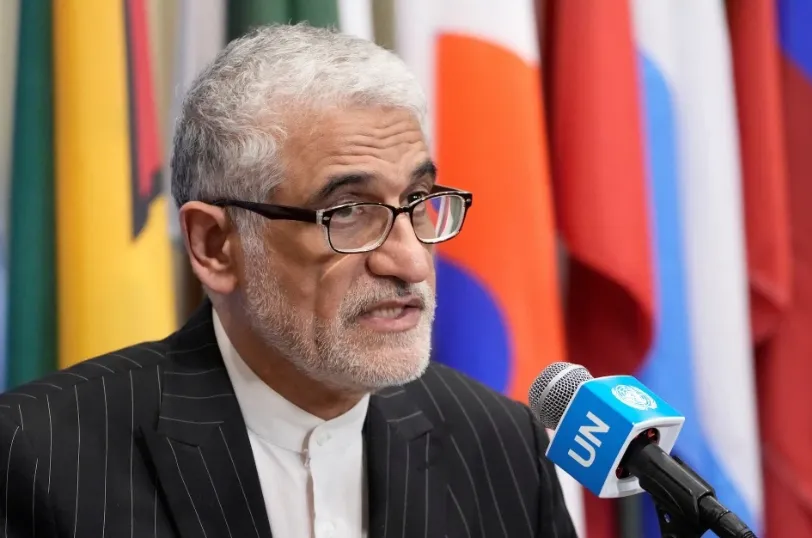 Đại sứ và Đại diện thường trực của Iran tại LHQ, ông Amir Saeid Iravani. Ảnh: IRNA