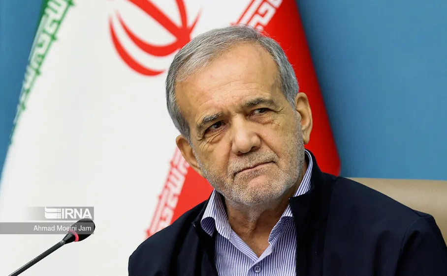 Tổng thống Iran Masoud Pezeshkian. Ảnh IRNA