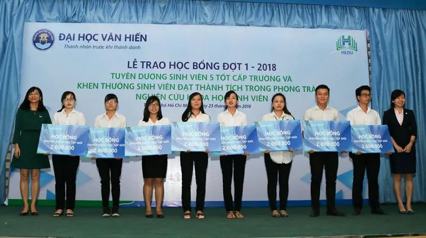Trường đại học Văn Hiến xét tuyển từ 13 đến 15 điểm