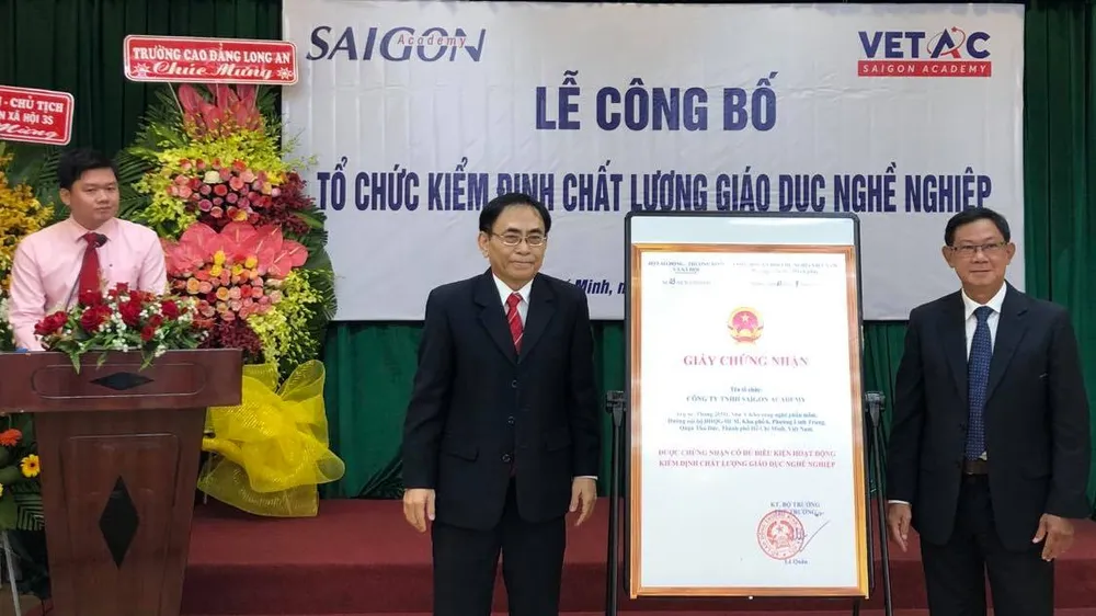 Thành lập Trung tâm Kiểm định chất lượng giáo dục nghề nghiệp lớn nhất phía Nam 