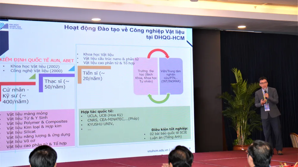 Tập trung đẩy mạnh phát triển nguồn nhân lực về công nghiệp vật liệu quốc gia