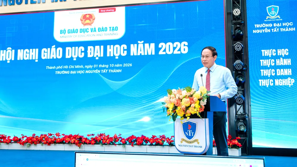Phó Thủ tướng Lê Tiến Châu phát biểu kết luận tại hội nghị - Ảnh: THANH HÙNG