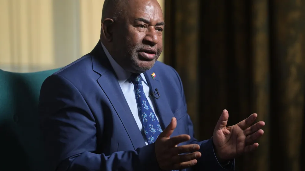 Tổng thống Azali Assoumani. Ảnh: SPUTNIK