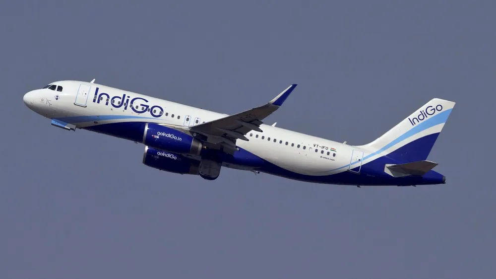 Hãng hàng không IndiGo. Ảnh:PTI
