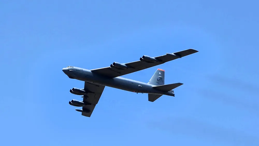 Máy bay B-52 của Mỹ. Ảnh: U.S. STRATEGIC COMMAND 