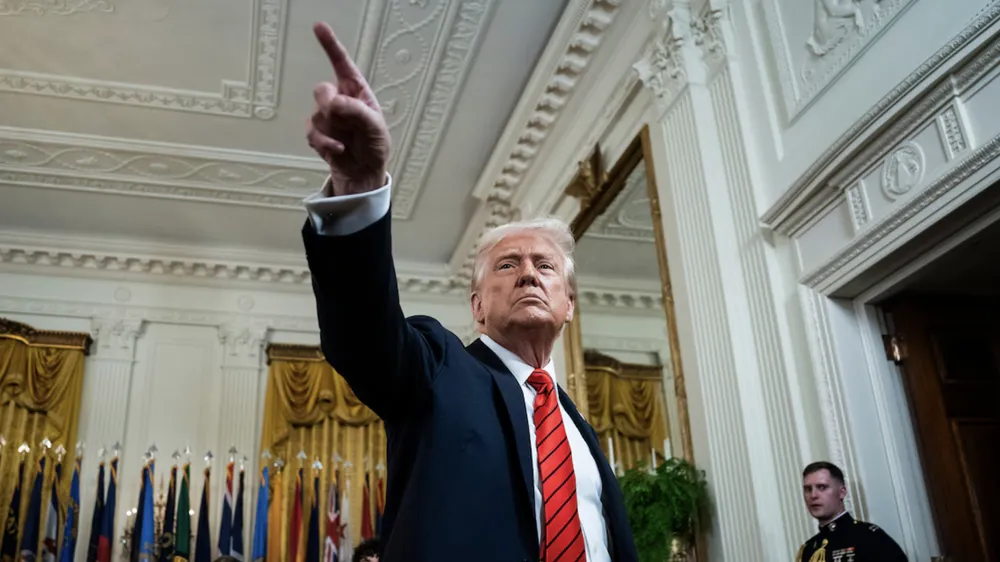 Tổng thống Mỹ Donald Trump tại Nhà Trắng. Ảnh: WASHINGTON POST