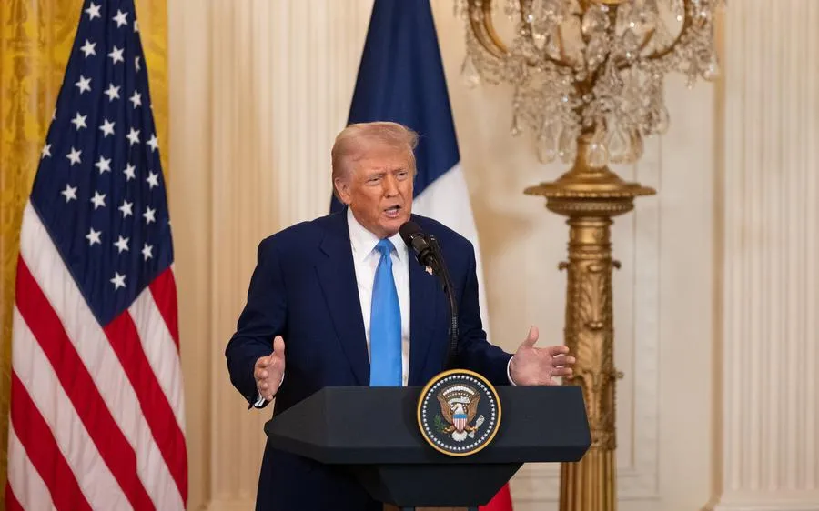 Tổng thống Mỹ Donald Trump. Ảnh: TÂN HOA XÃ 