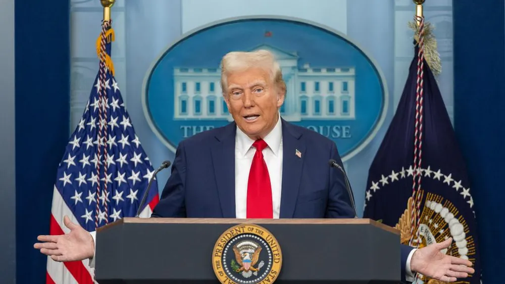 Tổng thống Donald Trump. Ảnh: XINHUA