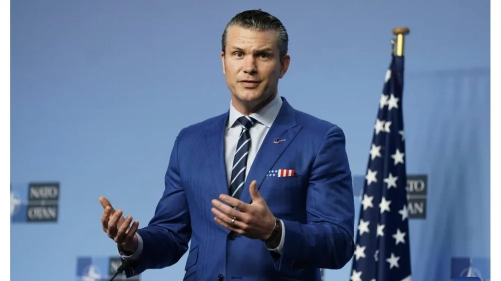 Bộ trưởng Quốc phòng Mỹ Pete Hegseth. Ảnh: XINHUA 