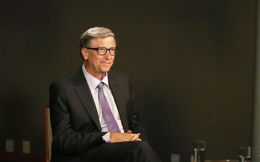 Tỷ phú Mỹ Bill Gates. Ảnh: XINHUA 
