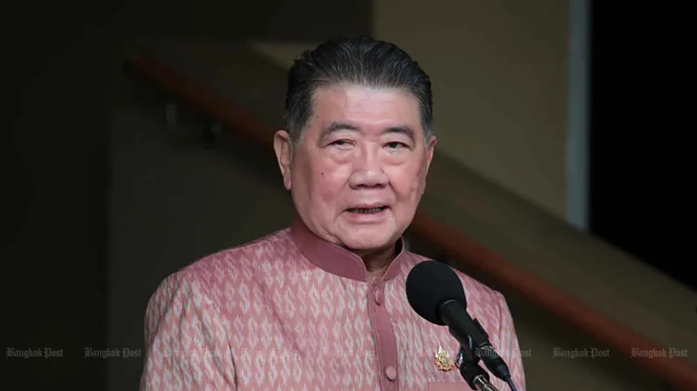 Thủ tướng lâm thời Thái Lan Phumtham Wechayachai. Ảnh: Bangkok Post 