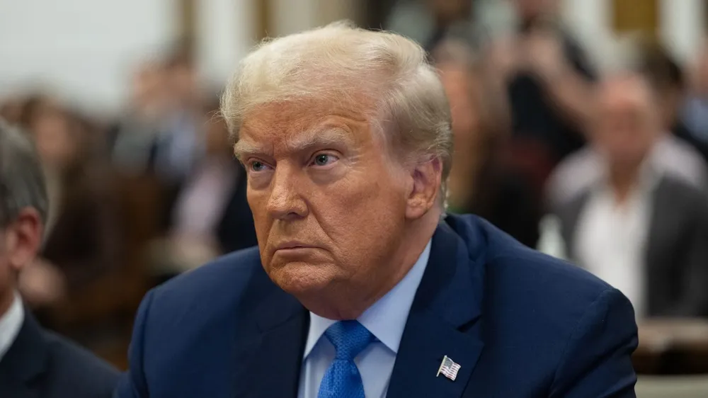 Tổng thống Mỹ Donald Trump. Ảnh: CURTIS MEAN/DAILY MAIL/BLOOMBERG