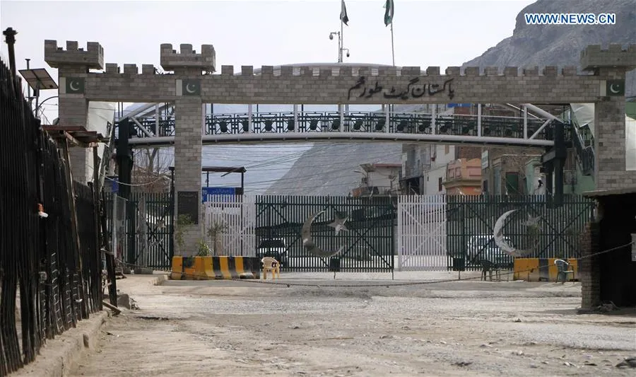 Cửa khẩu biên giới giữa Afghanistan và Pakistan. Ảnh: XINHUA 