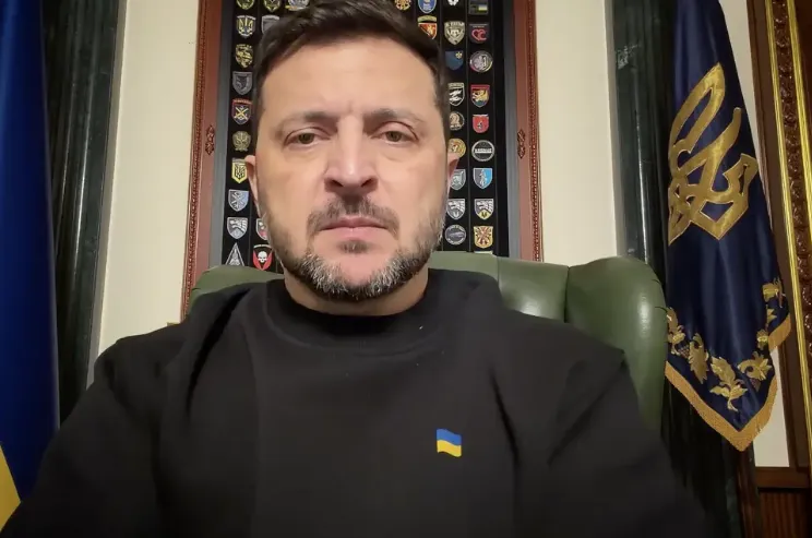 Tổng thống Ukraine Volodymyr Zelensky. Ảnh: PRESIDENTIAL OFFICE 