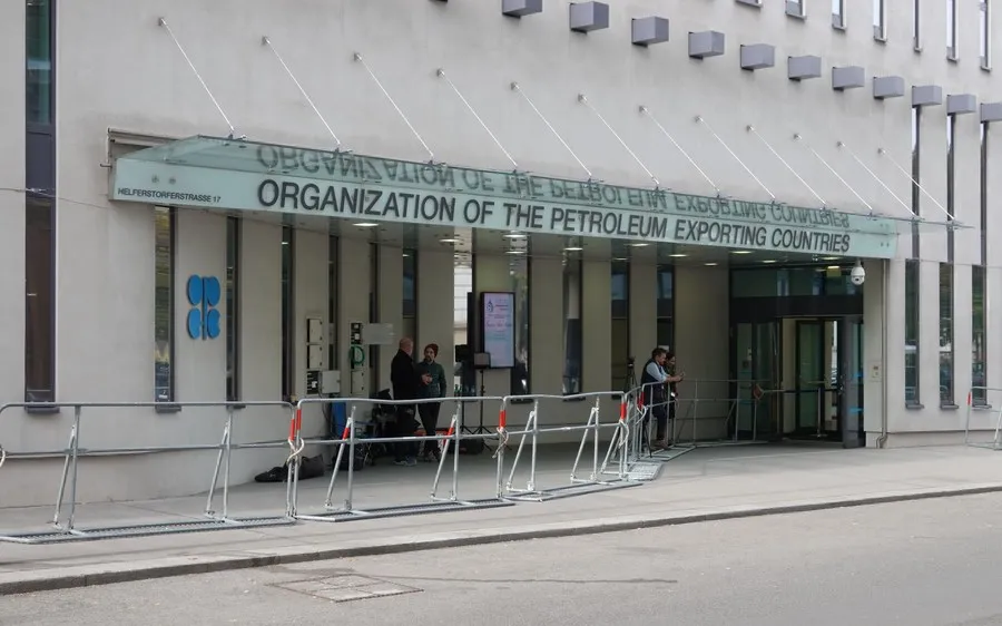 Trụ sở Tổ chức Các nước xuất khẩu dầu mỏ (OPEC) tại Vienna (Áo). Ảnh: XINHUA