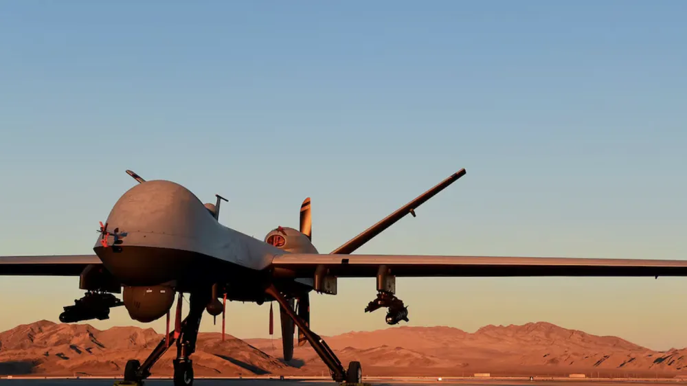 Máy bay không người lái (UAV) MQ-9 Reaper. Ảnh: SENIOR AIMAN HALEY STEVENS/ U.S AIR FORCE 