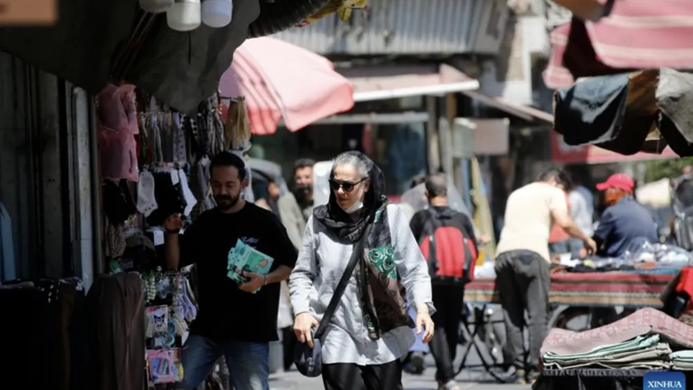 Thủ đô Tehran tháng 6-2026. Ảnh: XINHUA 