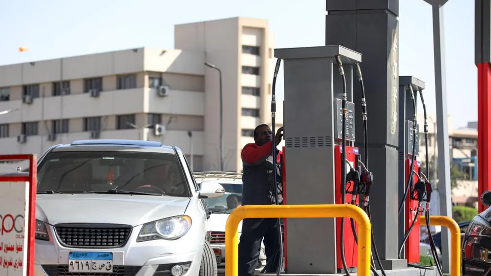 Một trạm xăng tại Cairo, Ai Cập. Ảnh: XINHUA